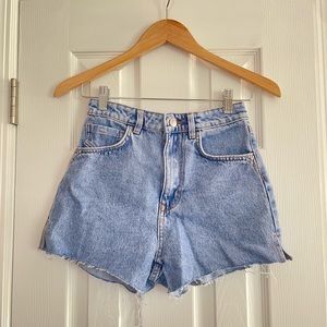 Zara Cutoff Denim Shorts